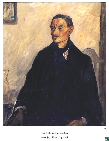 Portret van opa Bosten